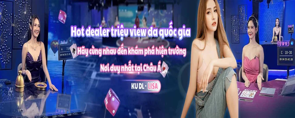 Rất nhiều dealer xinh đẹp tại Kubet88